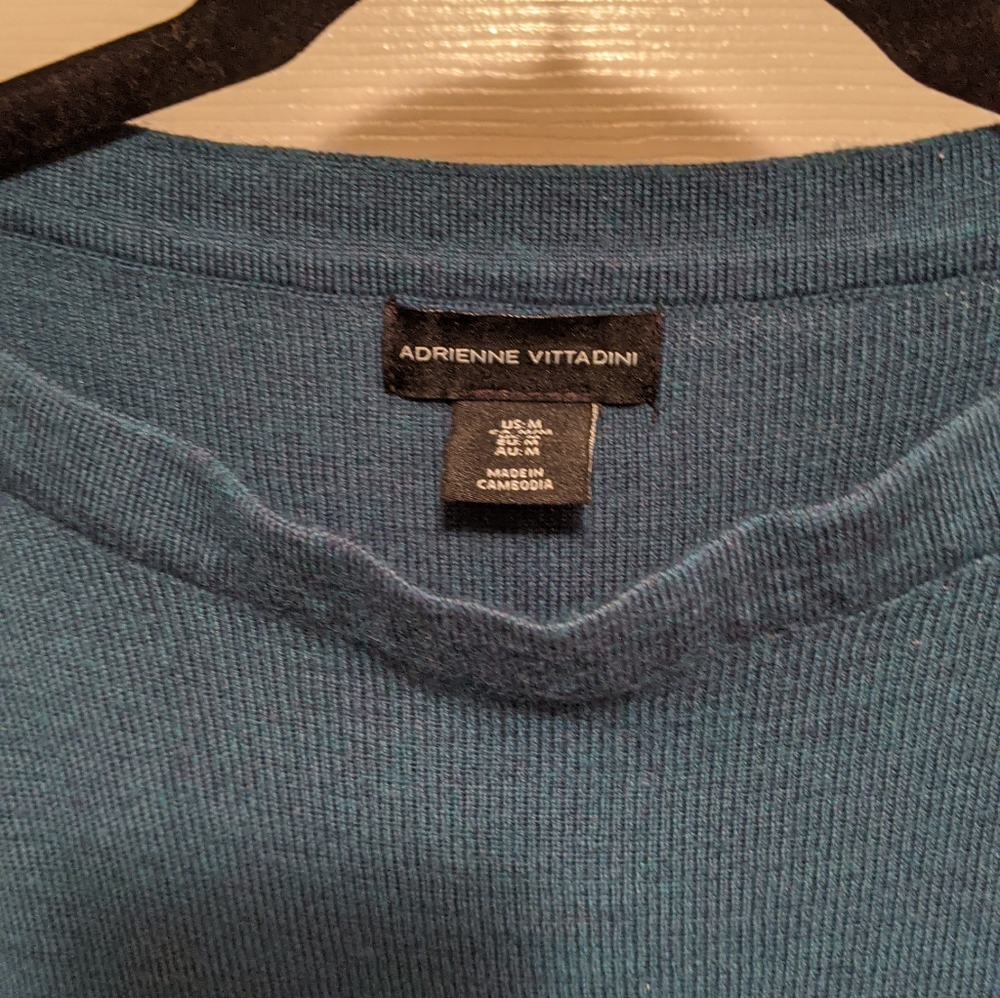Adrienne Vittadini Ruffle sweater - Picture 3 of 6